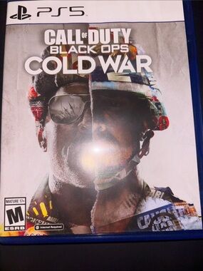 Sony PS5 Call of Duty Black Ops Cold War - Black & White